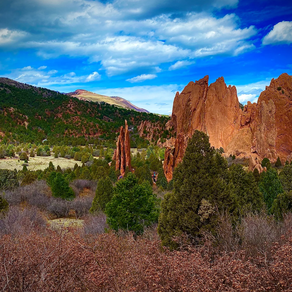 An image of the Garden of the Gods in Colorado Springs